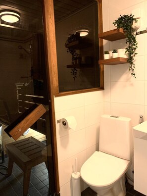 Regadera, regadera tipo lluvia, secadora de cabello, bidet 