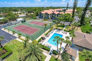 Condo, varias camas, vista al océano (501-W) | Cancha deportiva