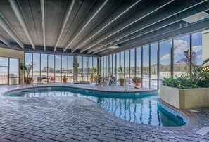 Indoor pool, outdoor pool