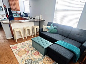 TV, offices - Sea Turtle 2 - Beachside & Pup-Friendly! (Surfside Beach)