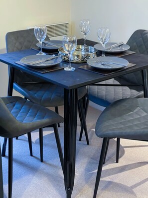 Luxury Penthouse, Private Bathroom | Restaurant