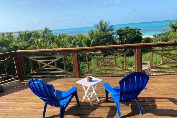 Deck area with the best view of the bay...