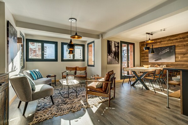 Living area - Chalet Phoebe, Tignes (Tignes)