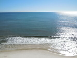 On the beach, beach towels - Unit 804 Chrystal Shores West-See For Miles From The Private Balcony! (Gulf Shores)