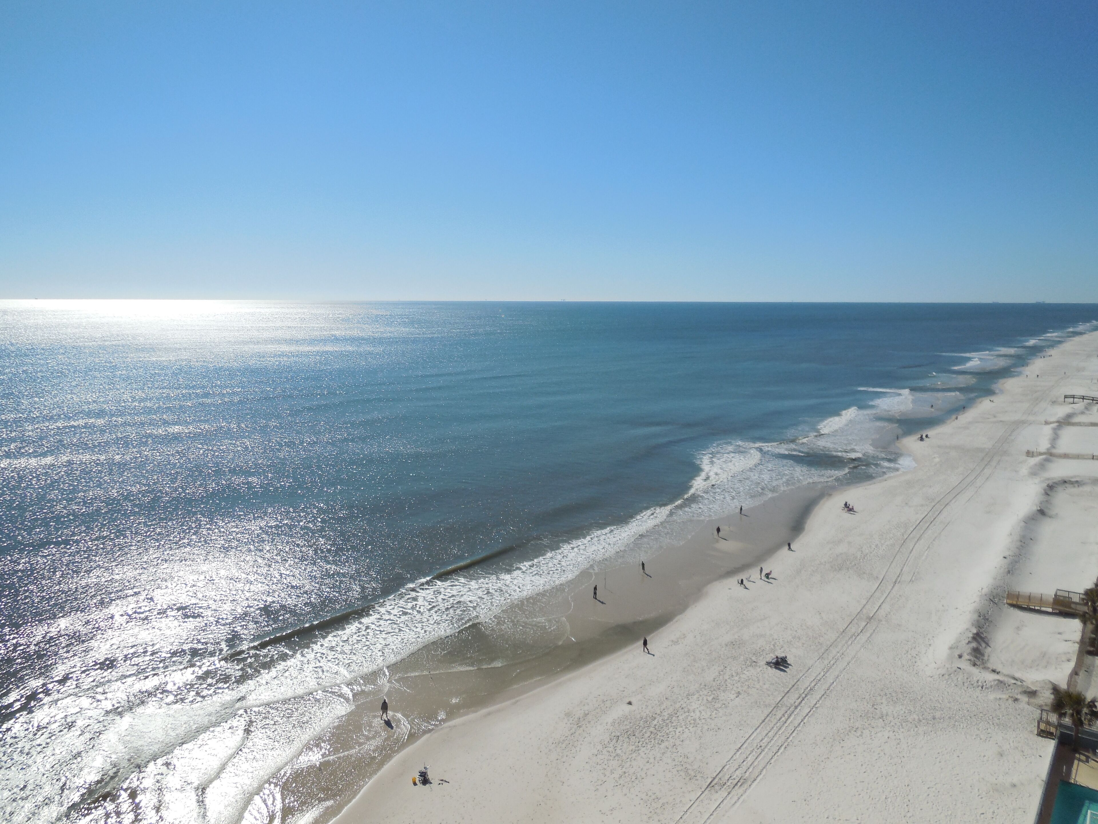 On the beach, beach towels