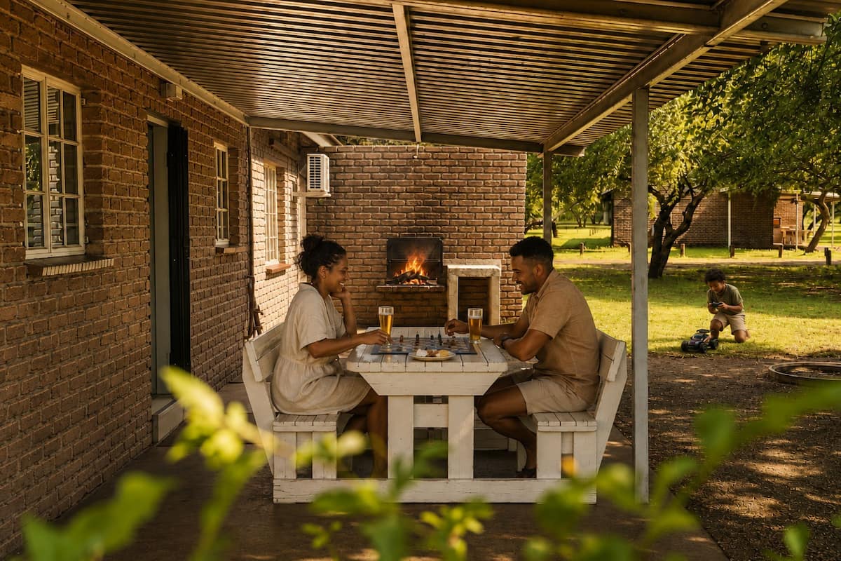 Standard-chalet | Terassi/patio