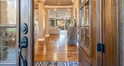 Waterfront 5000 sq. ft. on cove, boat dock & 2 large decks, Media & Game Room.