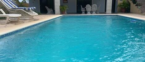 Alberca al aire libre