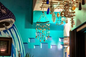 Interior - The Sur Suite room with a view of the Carribean Sea Isla Mujeres, Mexico (Isla Mujeres)