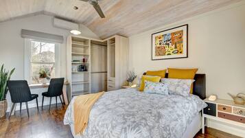 1 habitación, tabla de planchar con plancha, wifi y ropa de cama