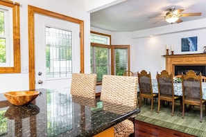 Dining - Open year round for adventure and relaxation.  Cozy winter escape less than 20 minutes from Crystal Mountain! (Frankfort)