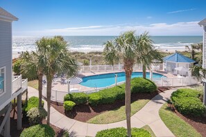 Una piscina riscaldata