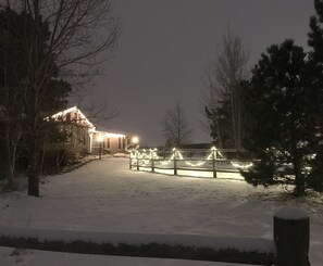Enceinte de l’hébergement