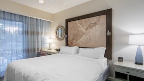 2 bedrooms, in-room safe, iron/ironing board, WiFi