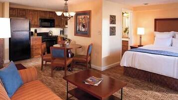 In-room safe, desk, iron/ironing board, travel crib