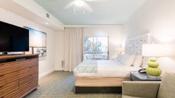 1 bedroom, in-room safe, desk, iron/ironing board