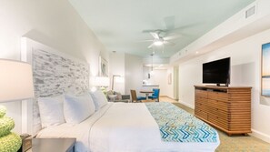 In-room safe, desk, iron/ironing board, travel crib