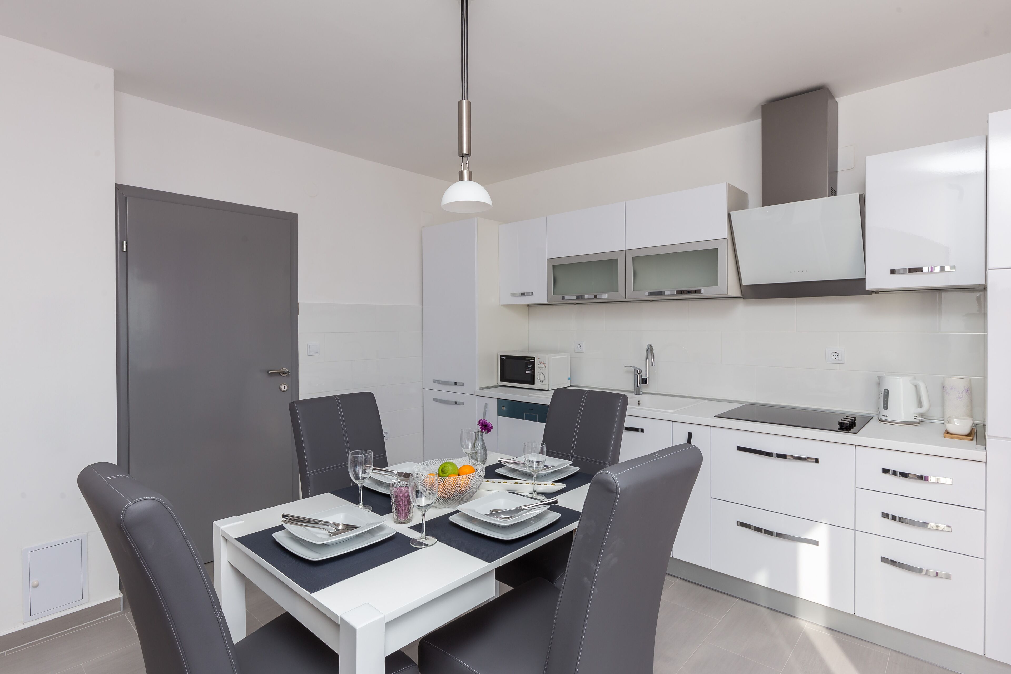 Leilighet (Comfort Two Bedroom SeaView Apartment) | Eget kjøkken | Kjøleskap
