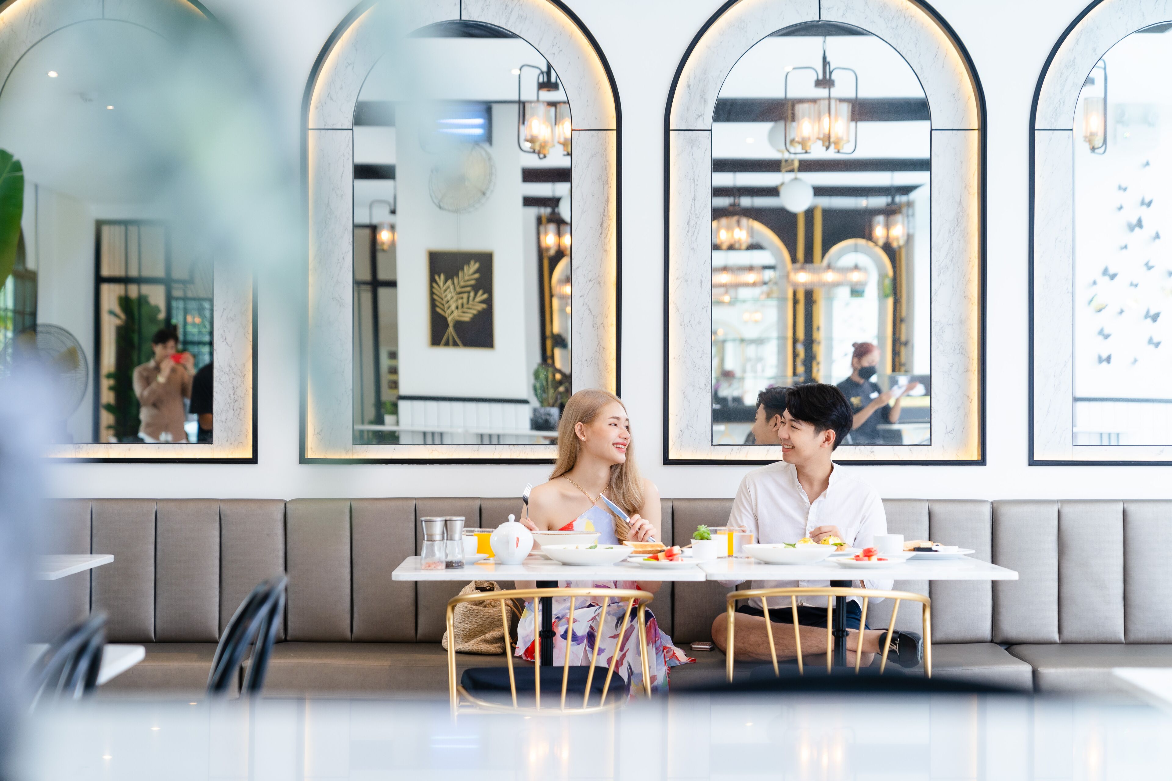 Se sirven desayunos, almuerzos y cenas