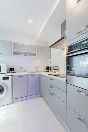 Studio (Studio with Terrace) | Private kitchen | Fridge, coffee/tea maker - Studio Luce Mala (Split)