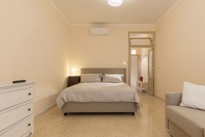 Apartment, 1 Schlafzimmer | 1 Schlafzimmer, Bügeleisen/Bügelbrett, kostenloses WLAN, Bettwäsche