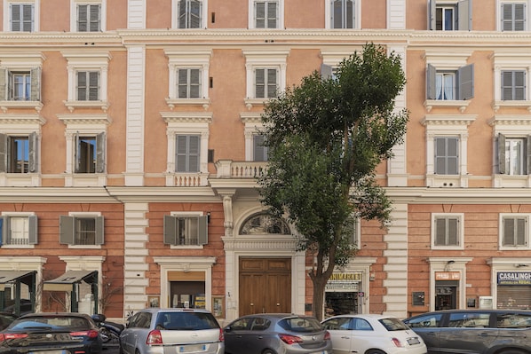 Façade de l’hébergement