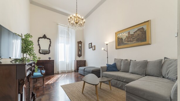 Apartment, 2 Bedrooms | Living area - Musei Vaticani Stylish Apartment (Rome)