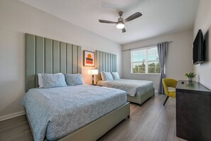 3 chambres, fer et planche à repasser, lit parapluie, Wi-Fi