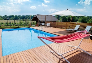 Seasonal outdoor pool