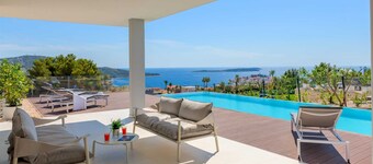 Top Luxus-Design-Villa für 8 mit Pool in der Nähe des Meeres