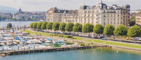 Voorkant van accommodatie