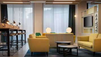 Sala de estar en el lobby