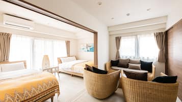 Comfort kamer, 2 tweepersoonsbedden, niet-roken (Apartment) | 1 slaapkamer, gratis wifi, beddengoed