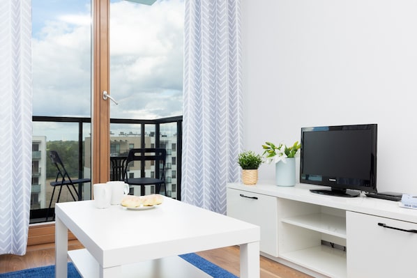 Living room - Apartment Starowiejska Gdansk by Renters (Gdansk)