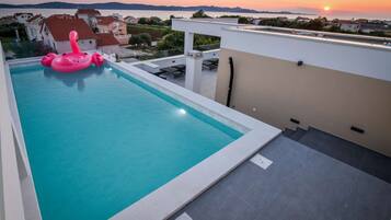 Una piscina climatizada