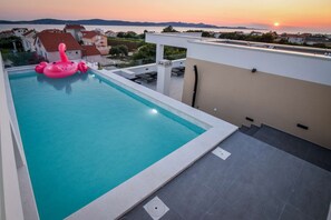 Piscine chauffée
