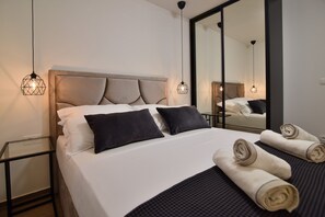 1 chambre, fer et planche Ă repasser, Wi-Fi gratuit, draps fournis