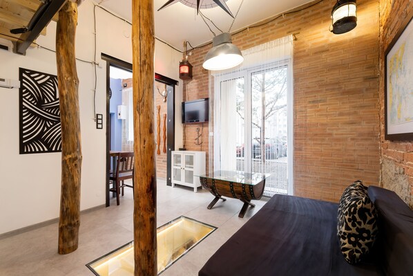 Studio, Kitchen | Living room