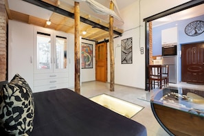Estudio, cocina | Sala de estar
