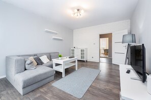 Apartment, 1 Bedroom, Balcony | Living room - Apartments Dworcowa by Renters (Kolobrzeg)