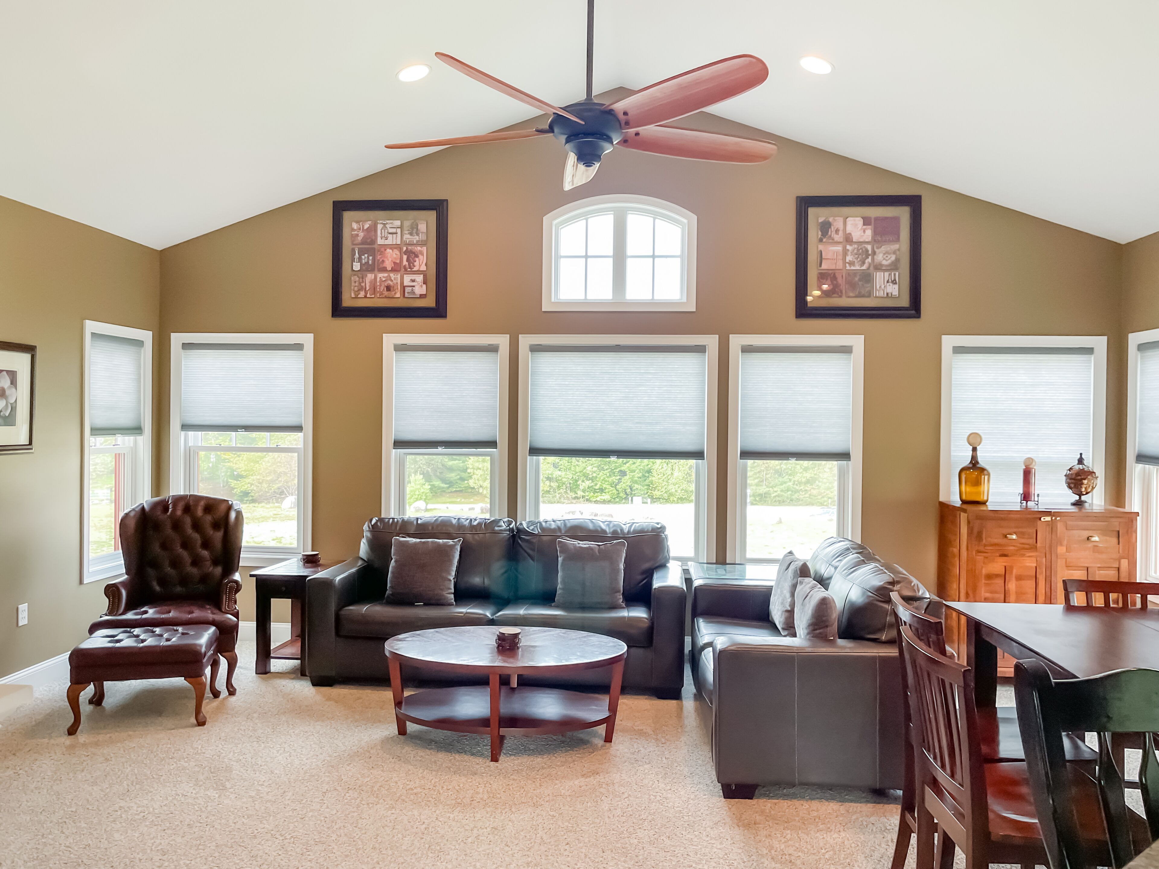 智能電視、壁爐、電子遊戲、DVD 播放機