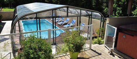 Innenpool, Außenpool