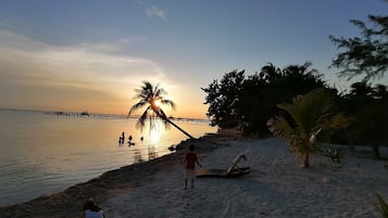 On the beach