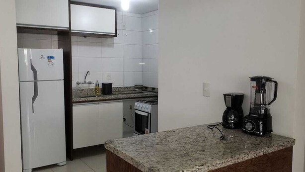 Apartment | Private kitchen - Vale das Hortênsias403-Centro de Gramado (Gramado)