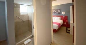 Down comforters, in-room safe, desk, free WiFi