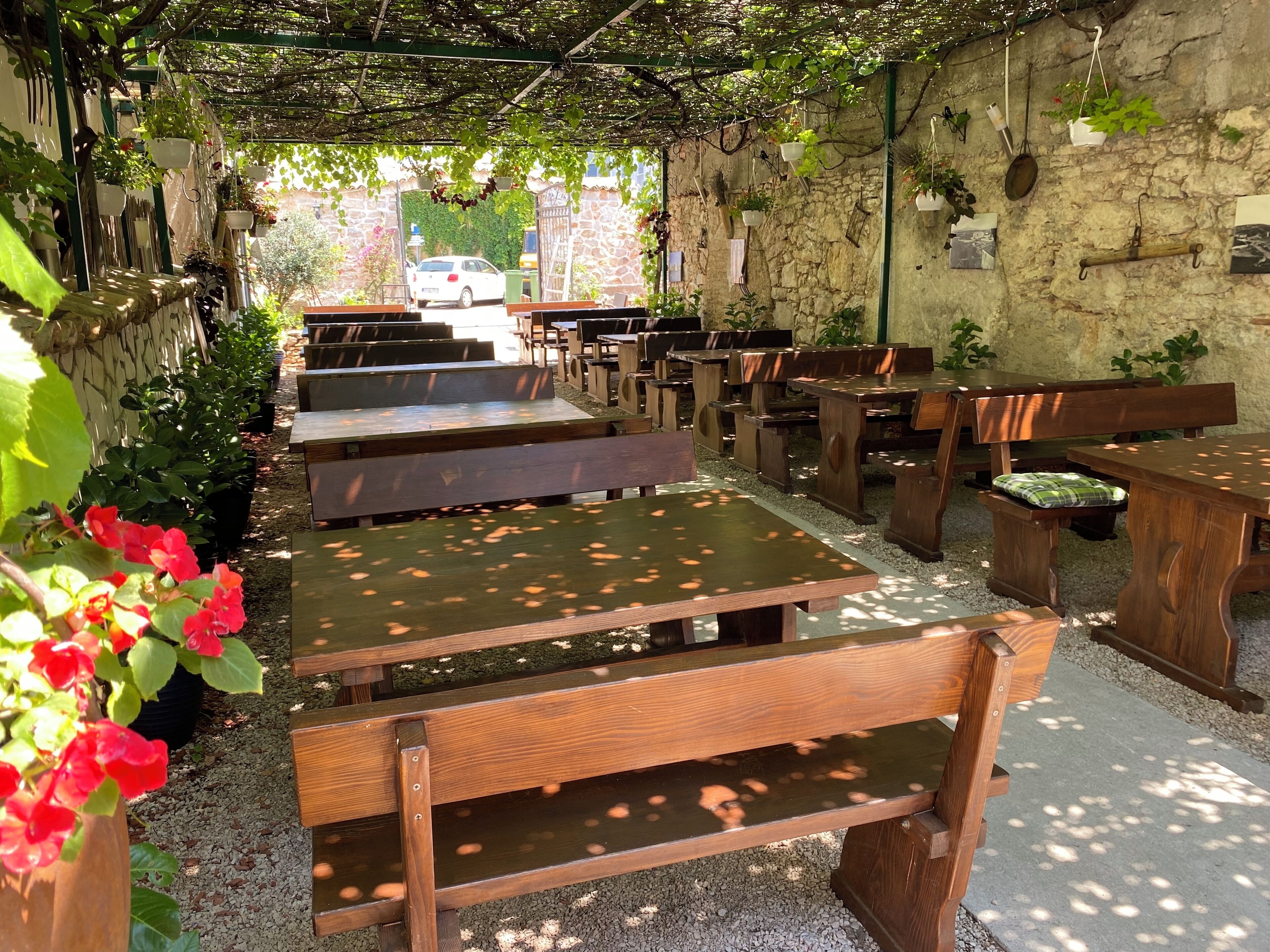 Restaurante al aire libre