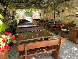 Restauration en plein air