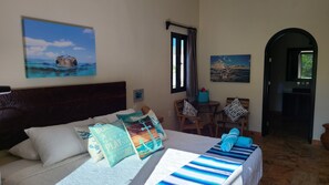 4 Schlafzimmer, Zimmersafe, kostenloses WLAN, Bettwäsche