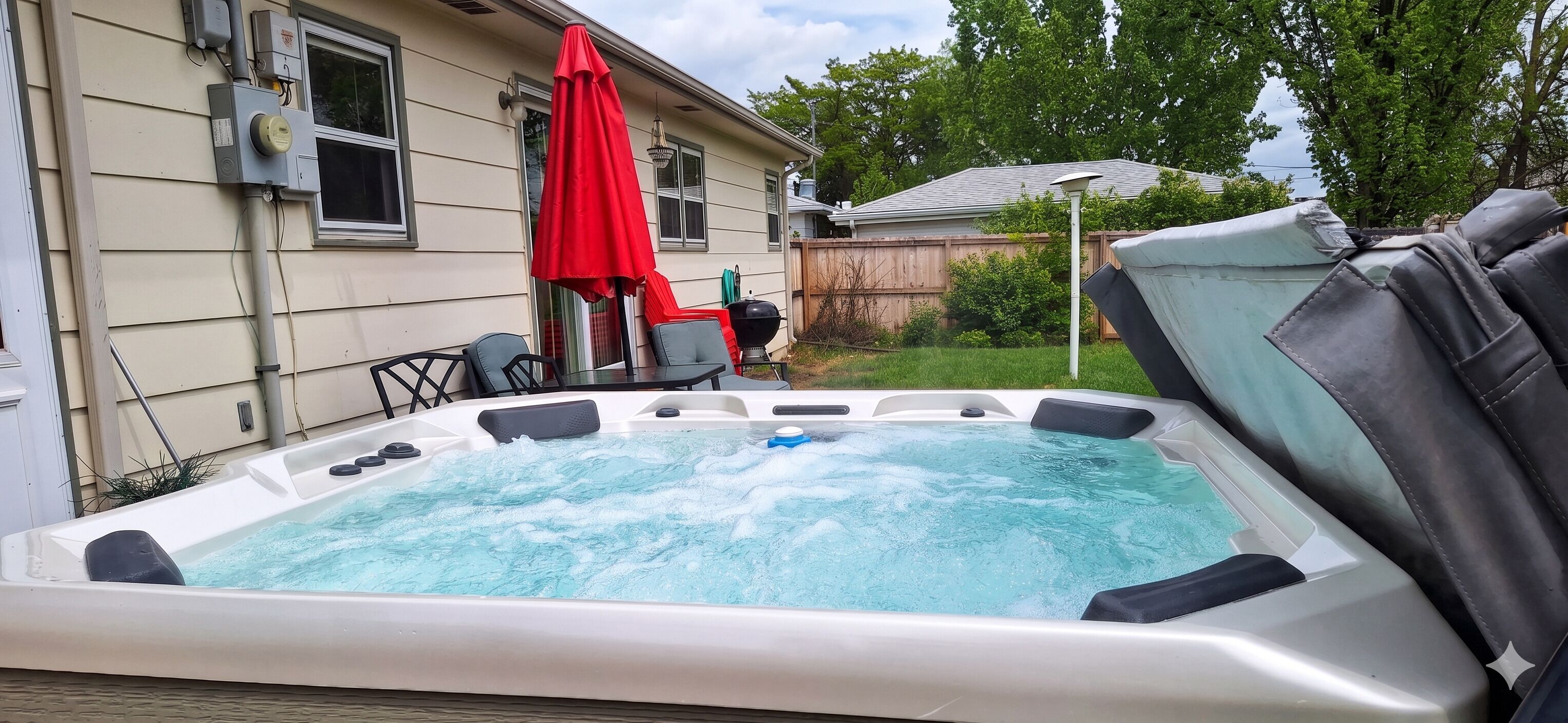 Bubbelpool utomhus