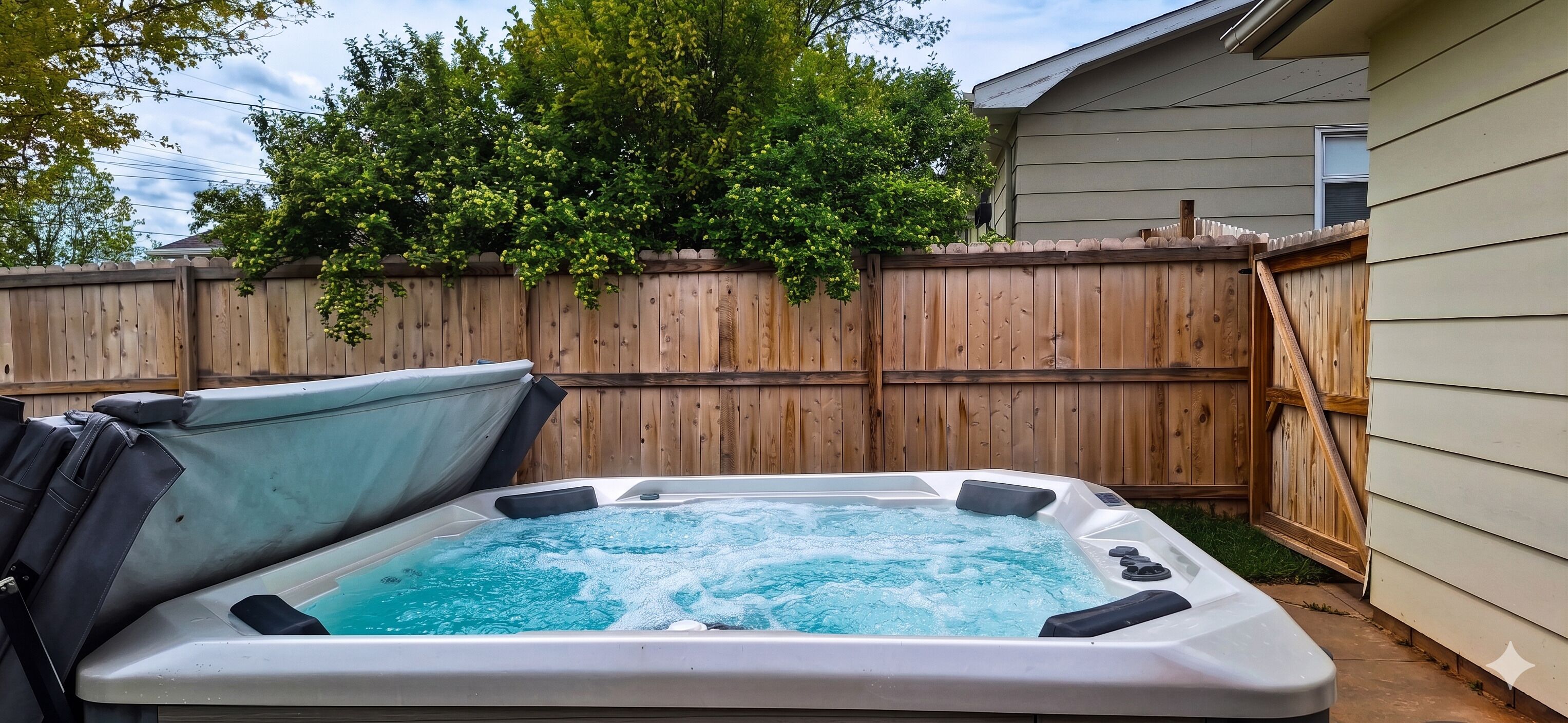 Bubbelpool utomhus